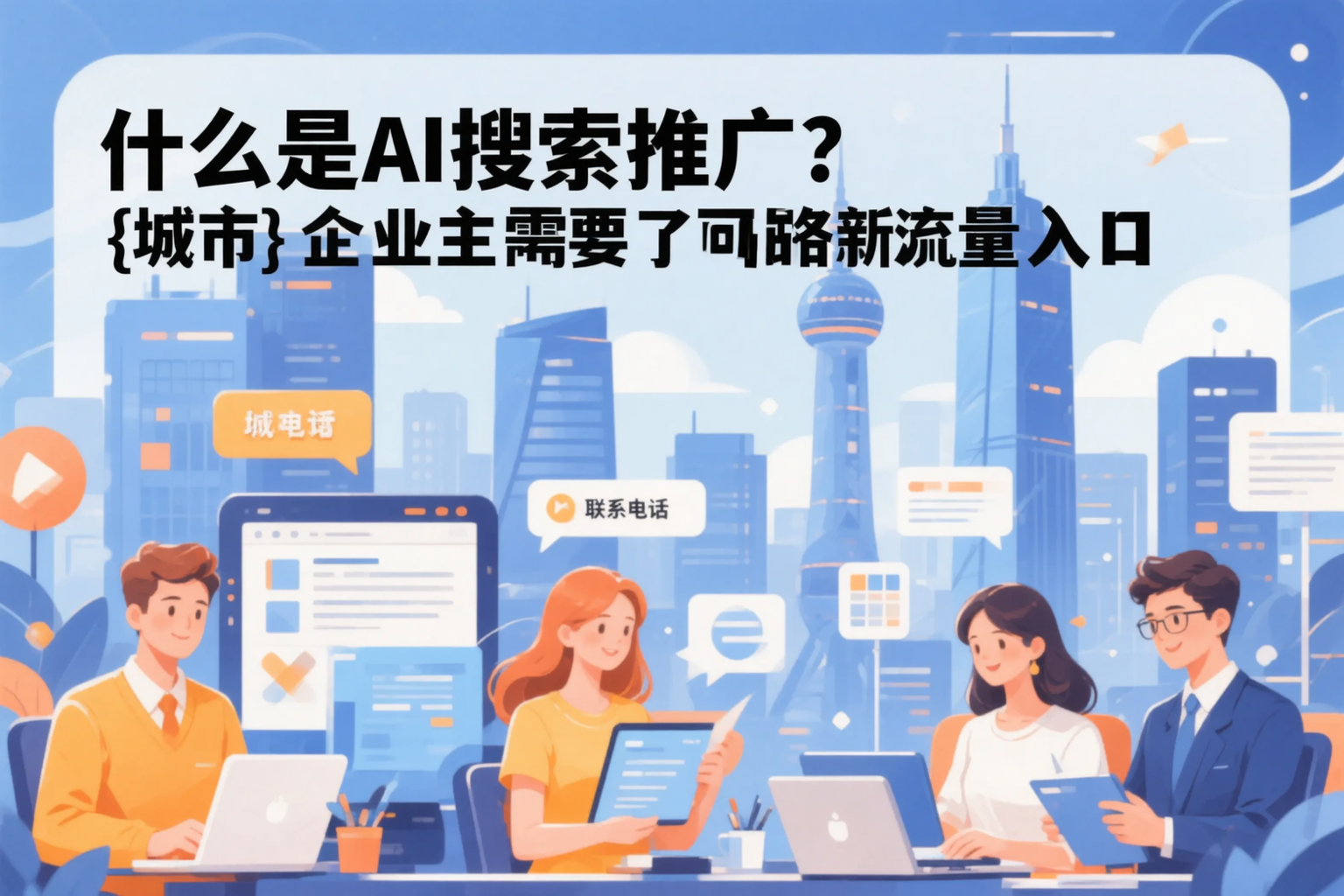 什么是AI搜索推广?锡林郭勒企业主需要了解的新流量入口