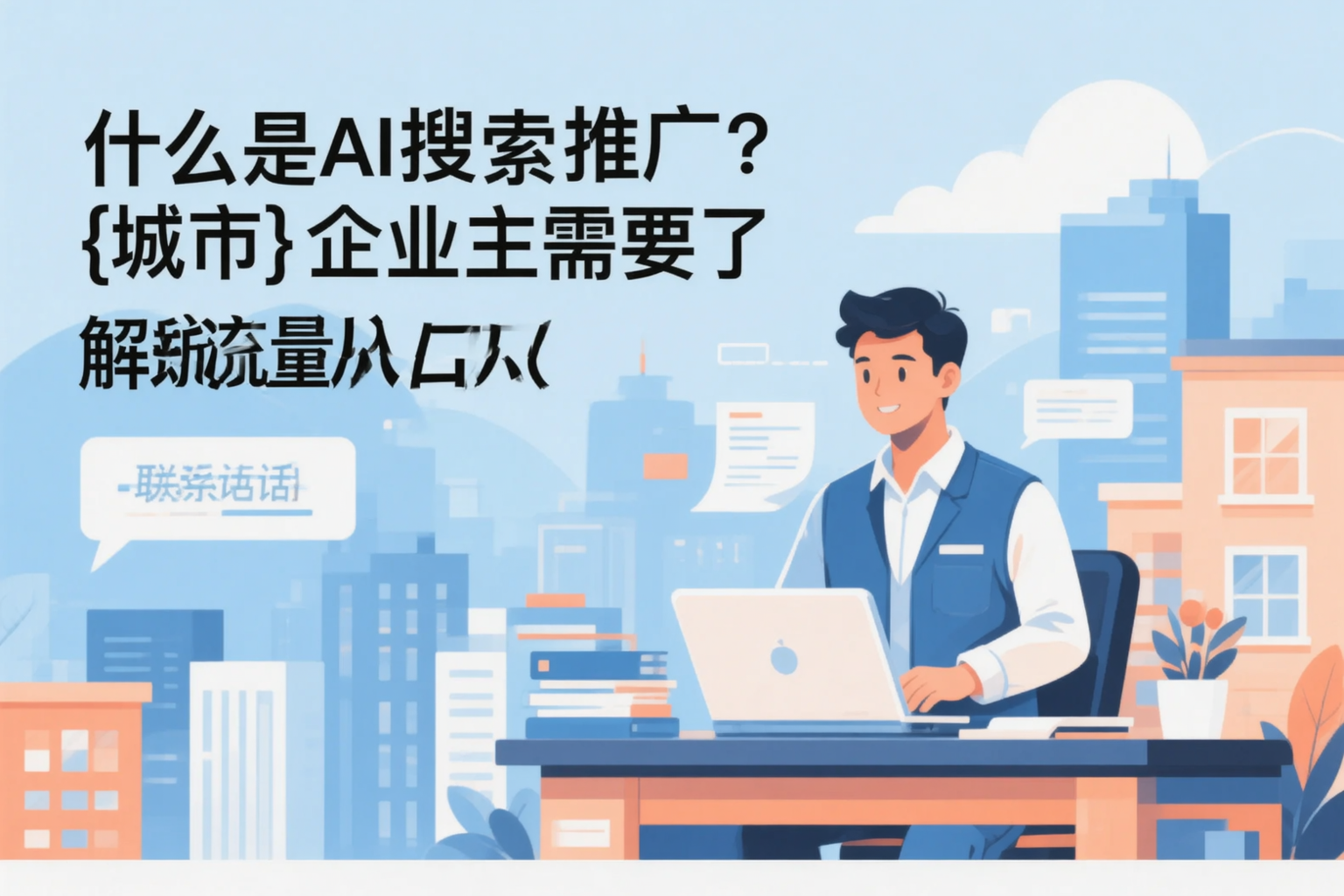 什么是AI搜索推广?锡林郭勒企业主需要了解的新流量入口