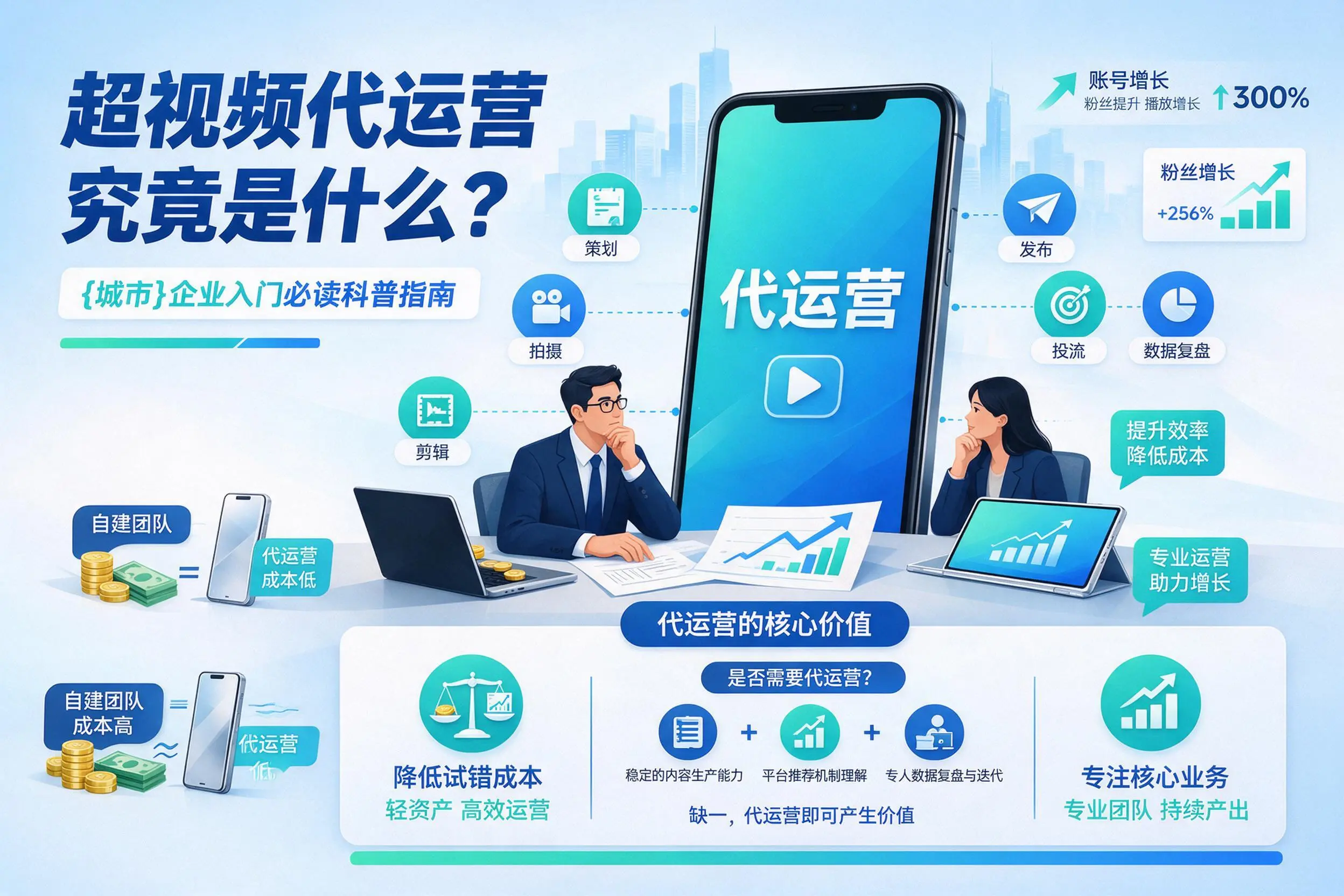 短视频代运营究竟是什么？锡林郭勒企业入门必读科普指南