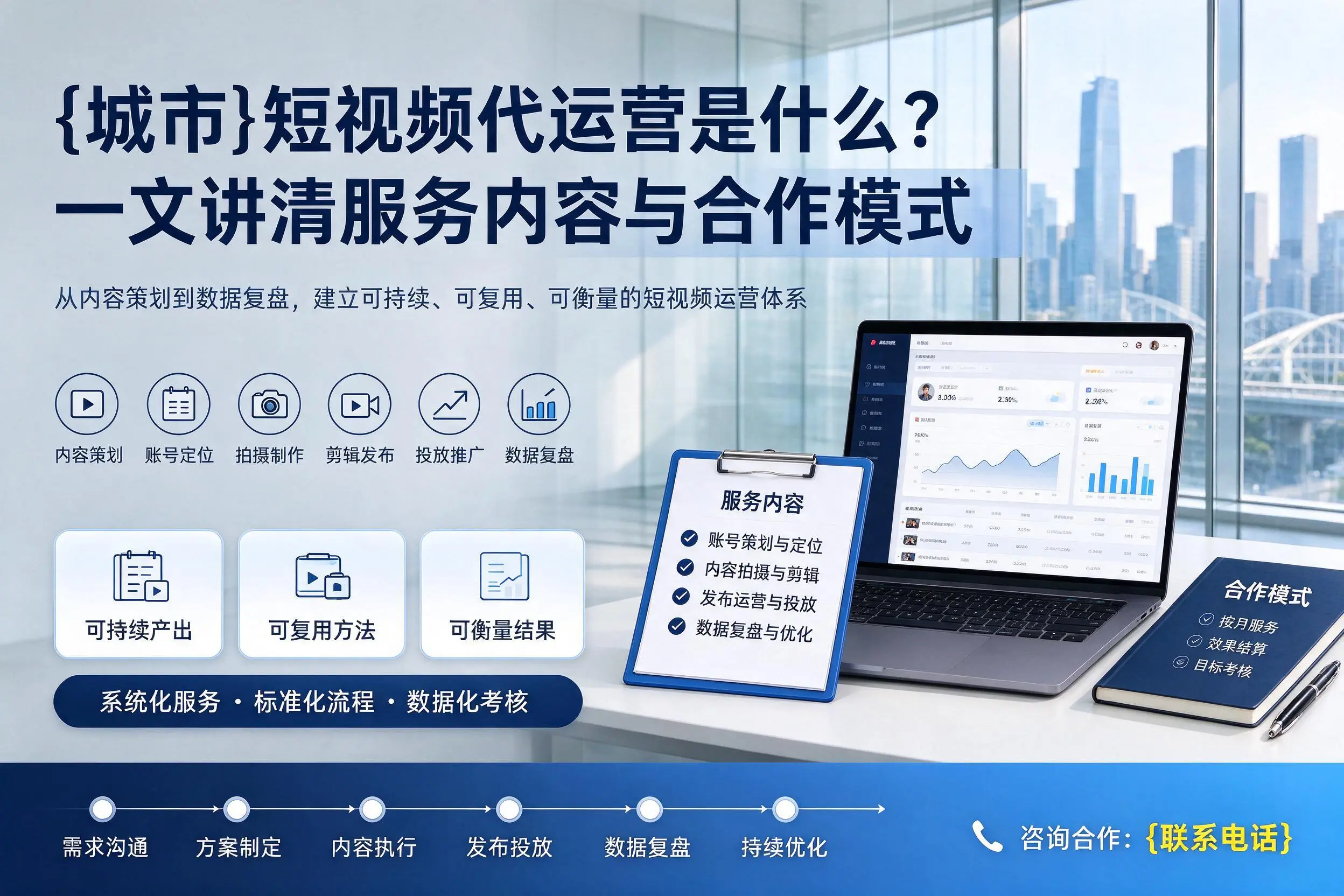 锡林郭勒短视频代运营是什么？一文讲清服务内容与合作模式