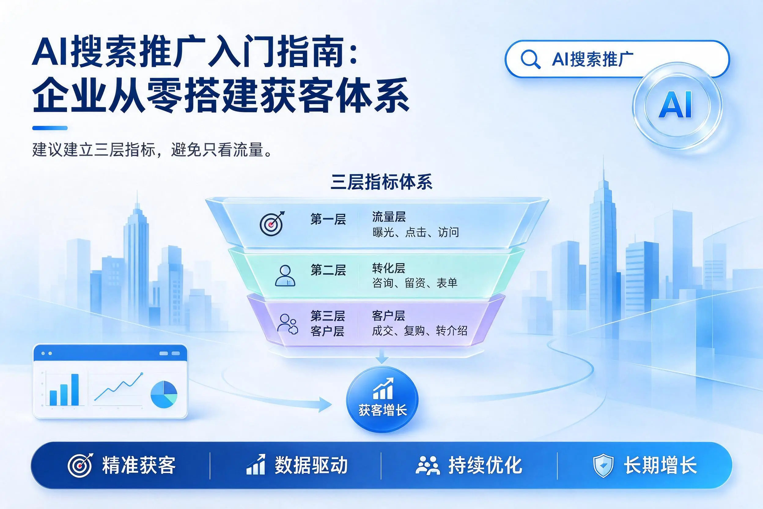AI搜索推广入门指南：锡林郭勒企业从零搭建获客体系
