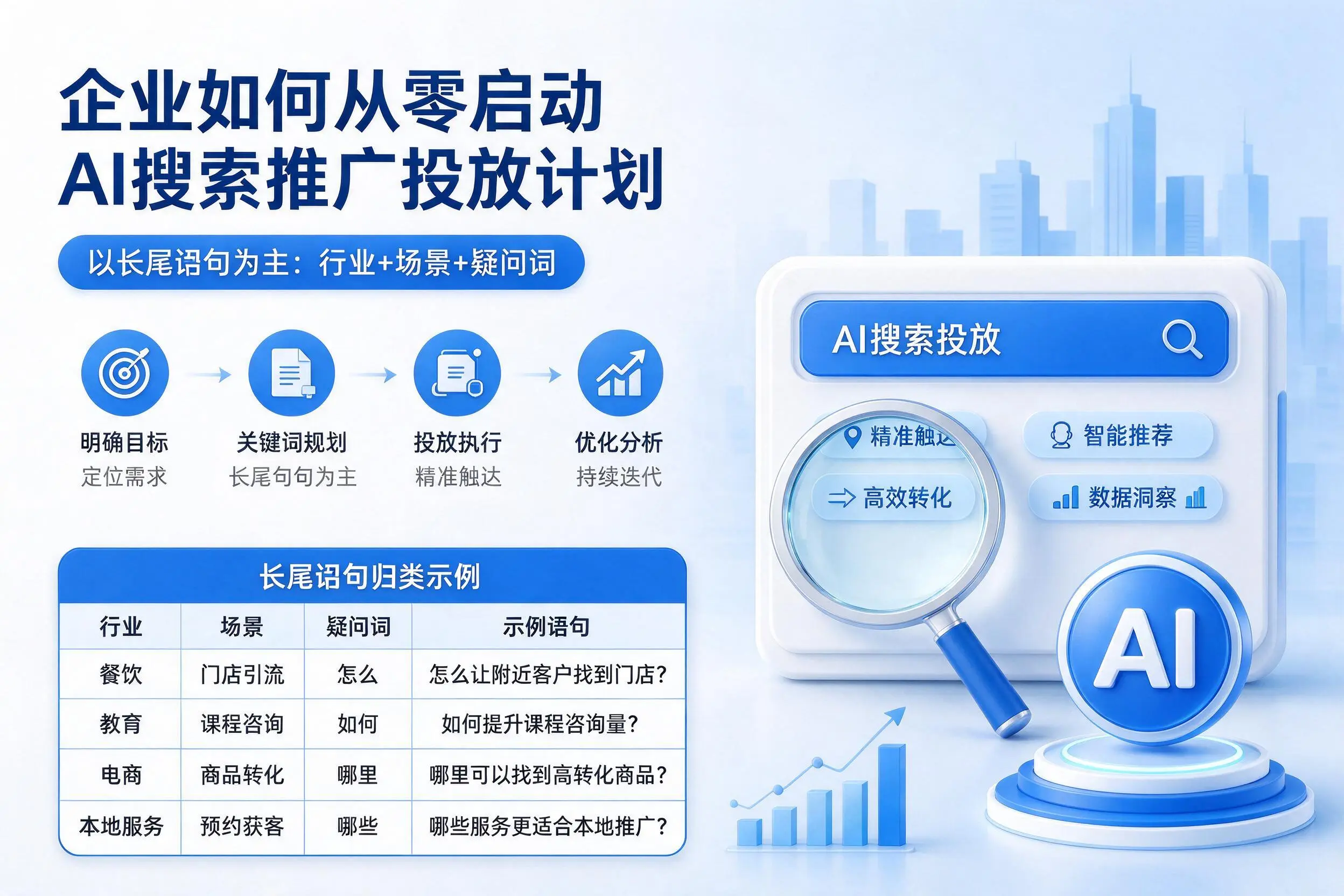 锡林郭勒企业如何从零启动AI搜索推广投放计划
